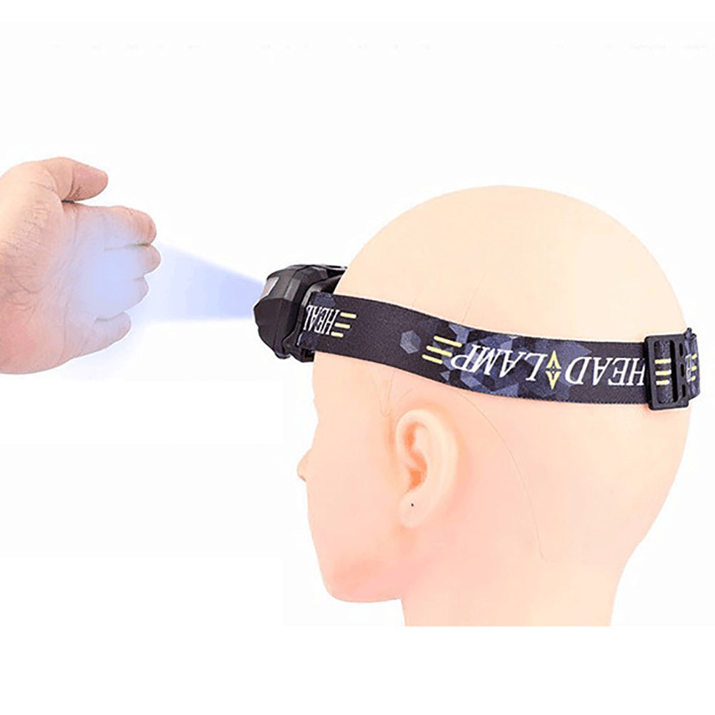 Waterproof Outdoor Camping USB Charging LED Headlight Body Motion Sensor Lamp