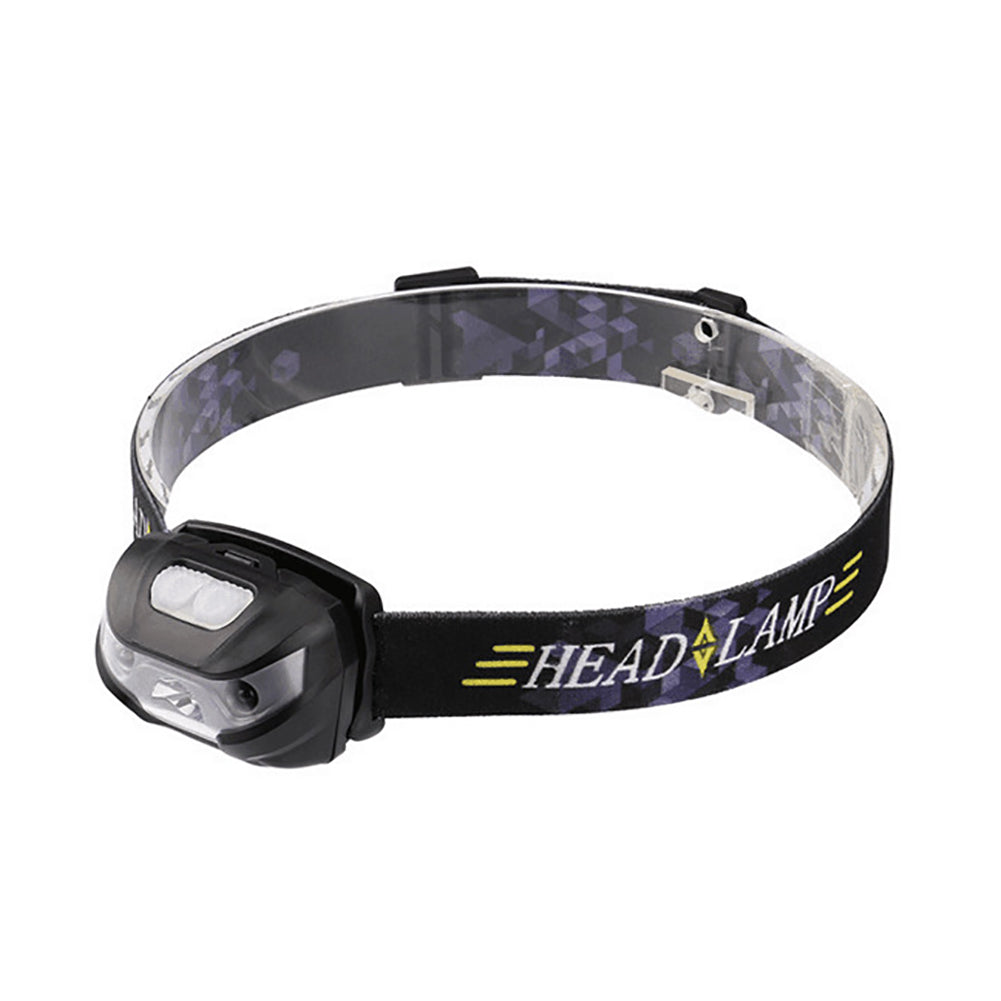 Waterproof Outdoor Camping USB Charging LED Headlight Body Motion Sensor Lamp