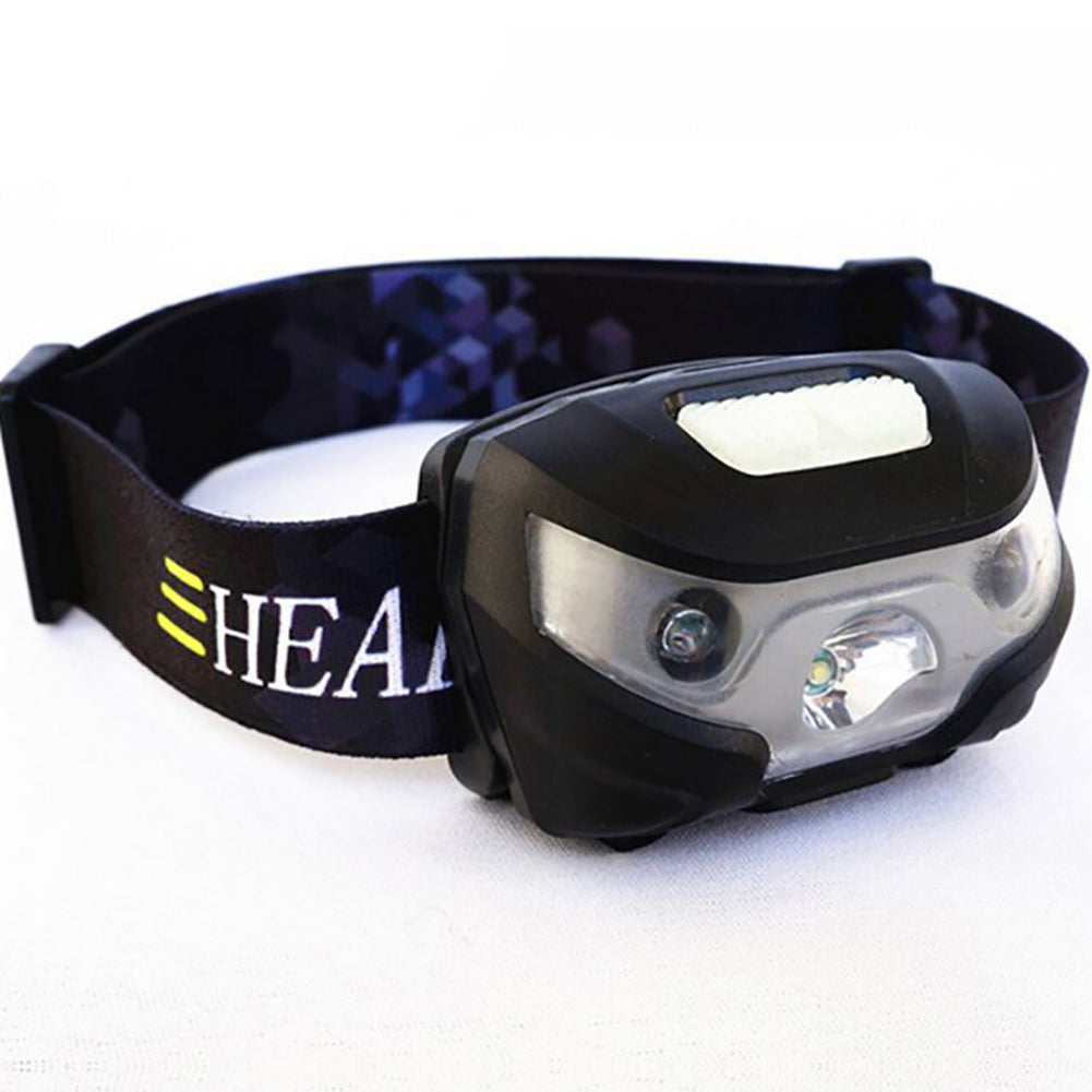 Waterproof Outdoor Camping USB Charging LED Headlight Body Motion Sensor Lamp