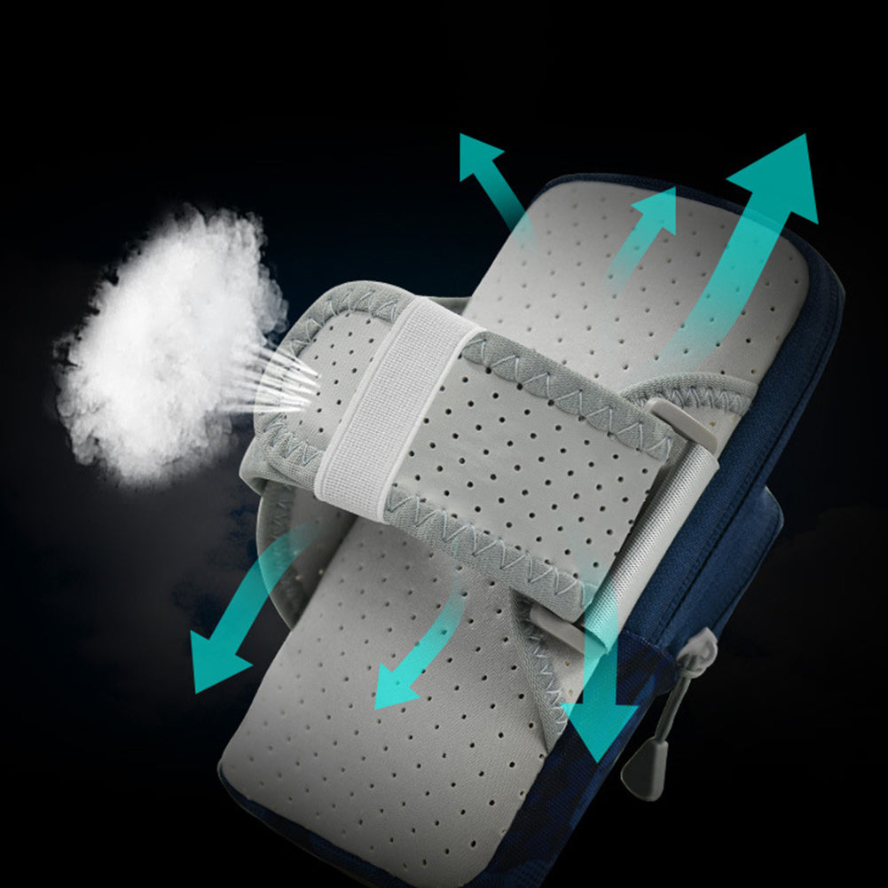 Sport Fitness Running Wrist Armband Bag Phone Holder Pouch with Earphone Hole