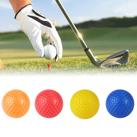 10Pcs Hollow Practice Golf Sports Gym Playing Ball Toy for Indoor Training