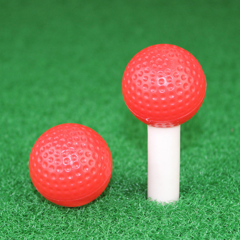 10Pcs Hollow Practice Golf Sports Gym Playing Ball Toy for Indoor Training