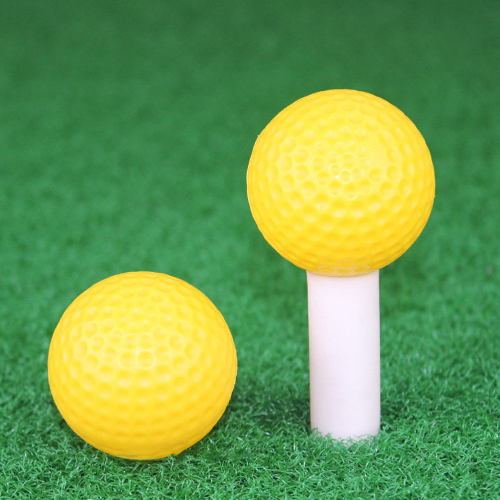 10Pcs Hollow Practice Golf Sports Gym Playing Ball Toy for Indoor Training