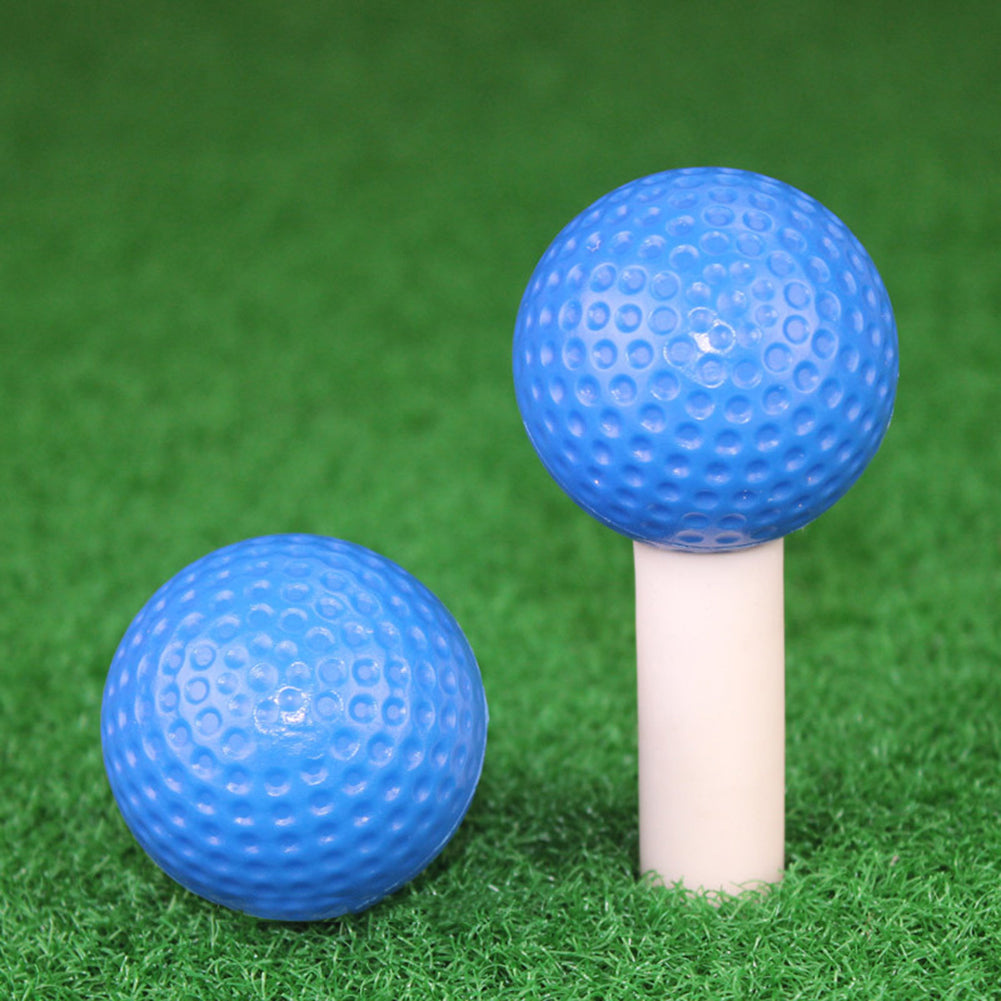 10Pcs Hollow Practice Golf Sports Gym Playing Ball Toy for Indoor Training