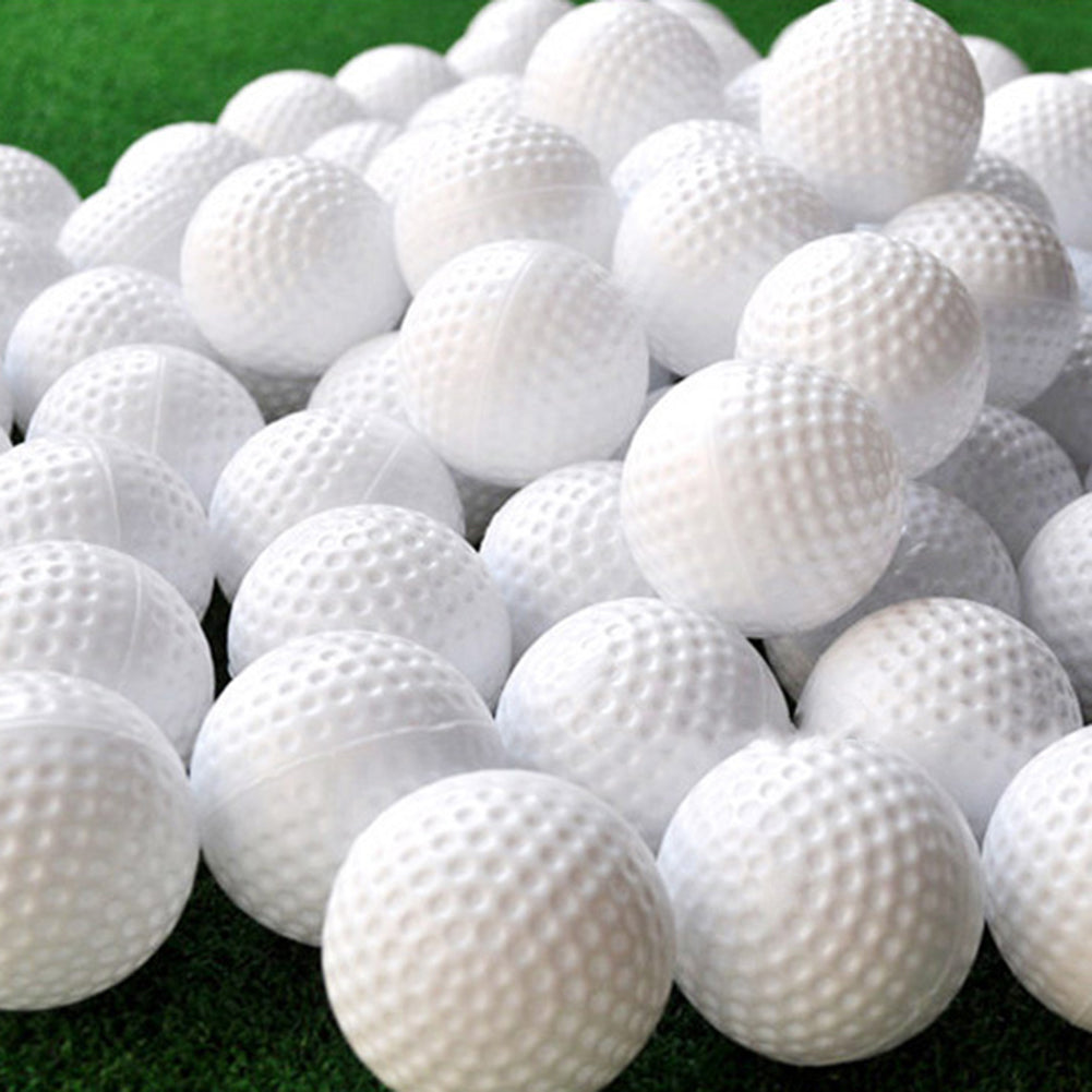 10Pcs Hollow Practice Golf Sports Gym Playing Ball Toy for Indoor Training