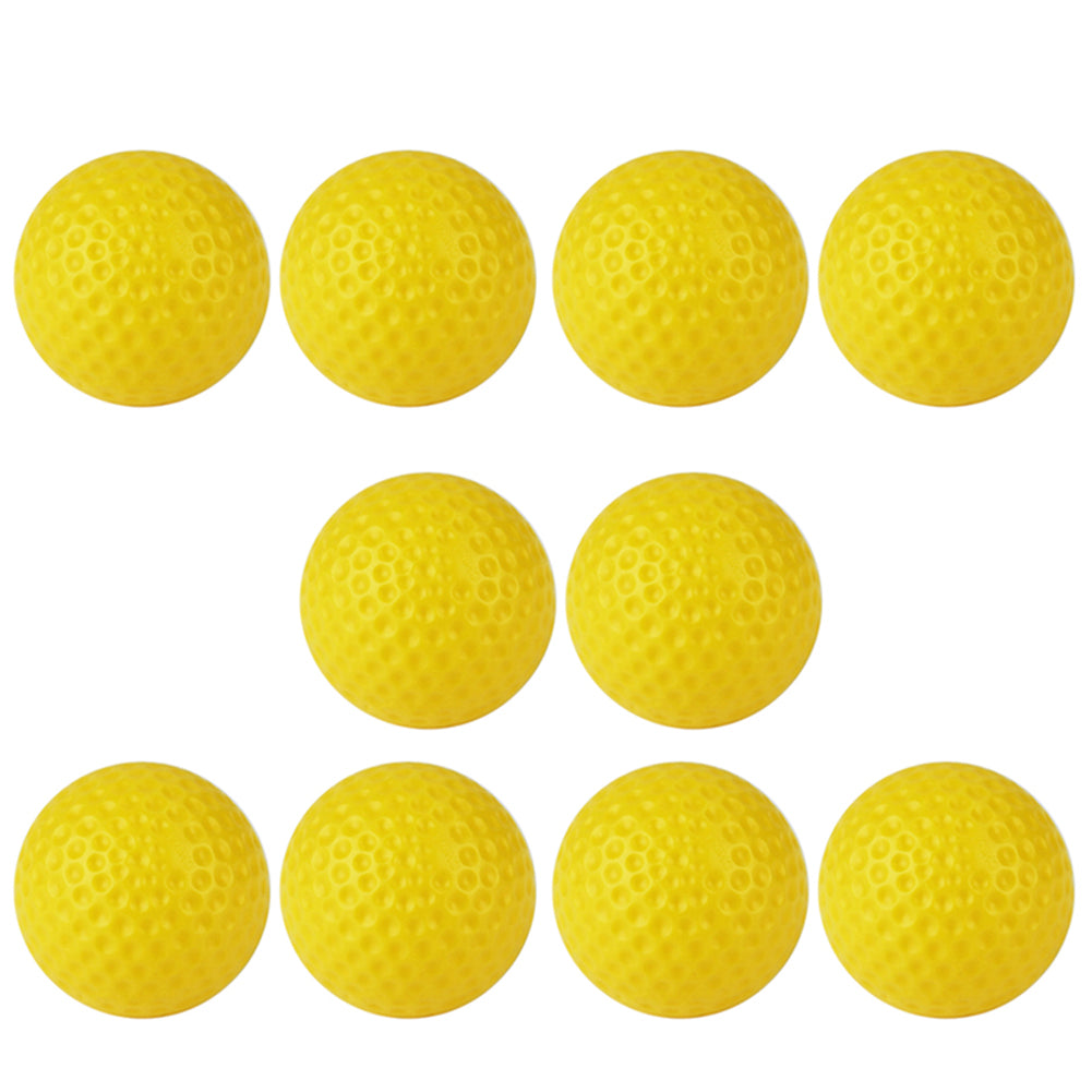 10Pcs Hollow Practice Golf Sports Gym Playing Ball Toy for Indoor Training