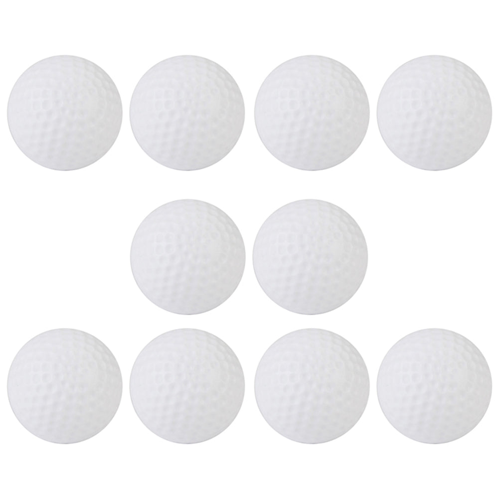 10Pcs Hollow Practice Golf Sports Gym Playing Ball Toy for Indoor Training