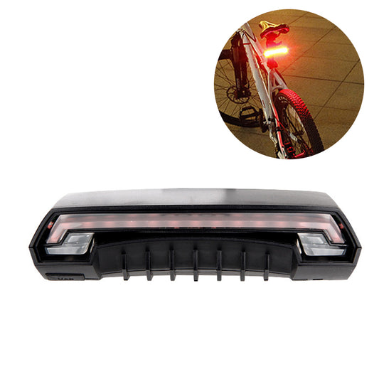 GIYO R1 Bicycle Laser LED Turn Signal Light Remote Control USB Warning Tail Lamp