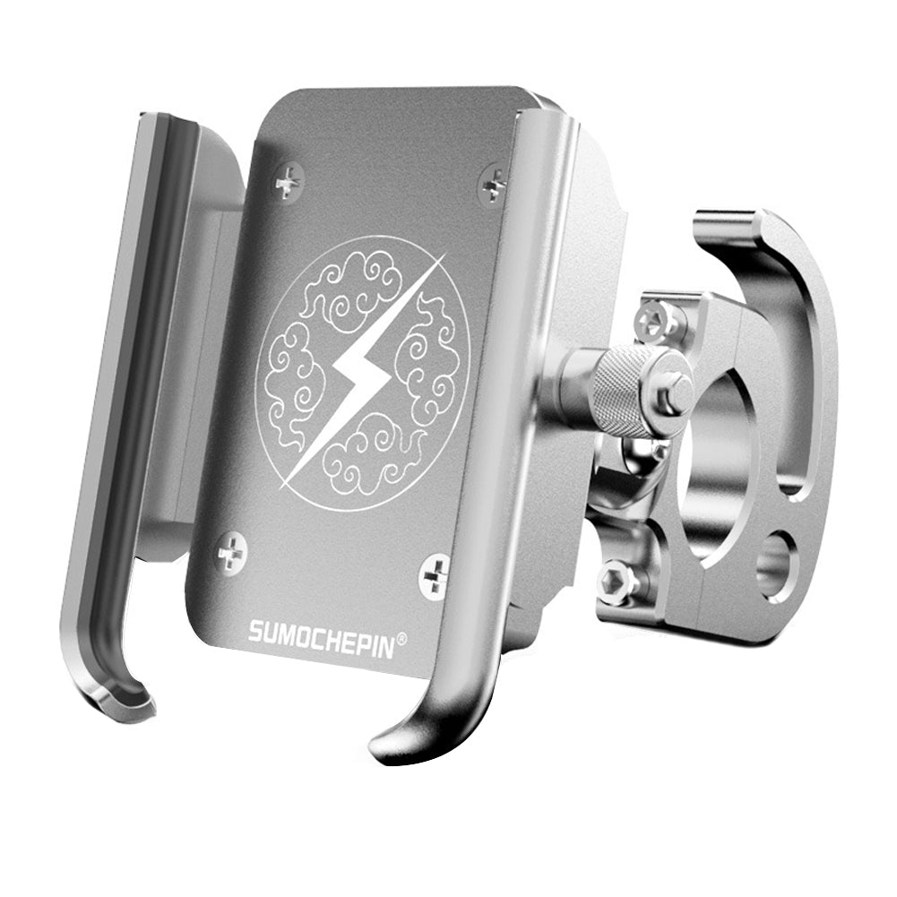 Universal CNC Aluminum Alloy Bicycle MTB Bike Rotation Phone Rack Bracket Holder