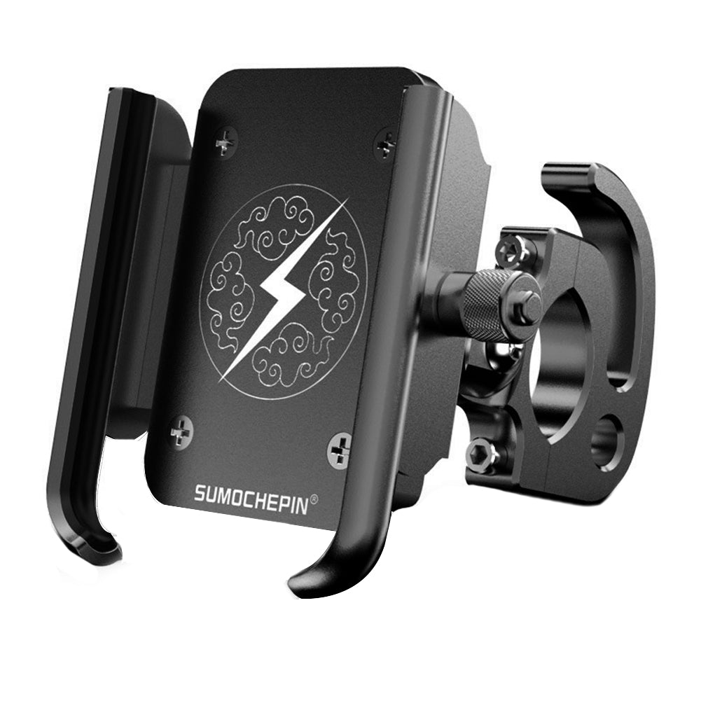 Universal CNC Aluminum Alloy Bicycle MTB Bike Rotation Phone Rack Bracket Holder