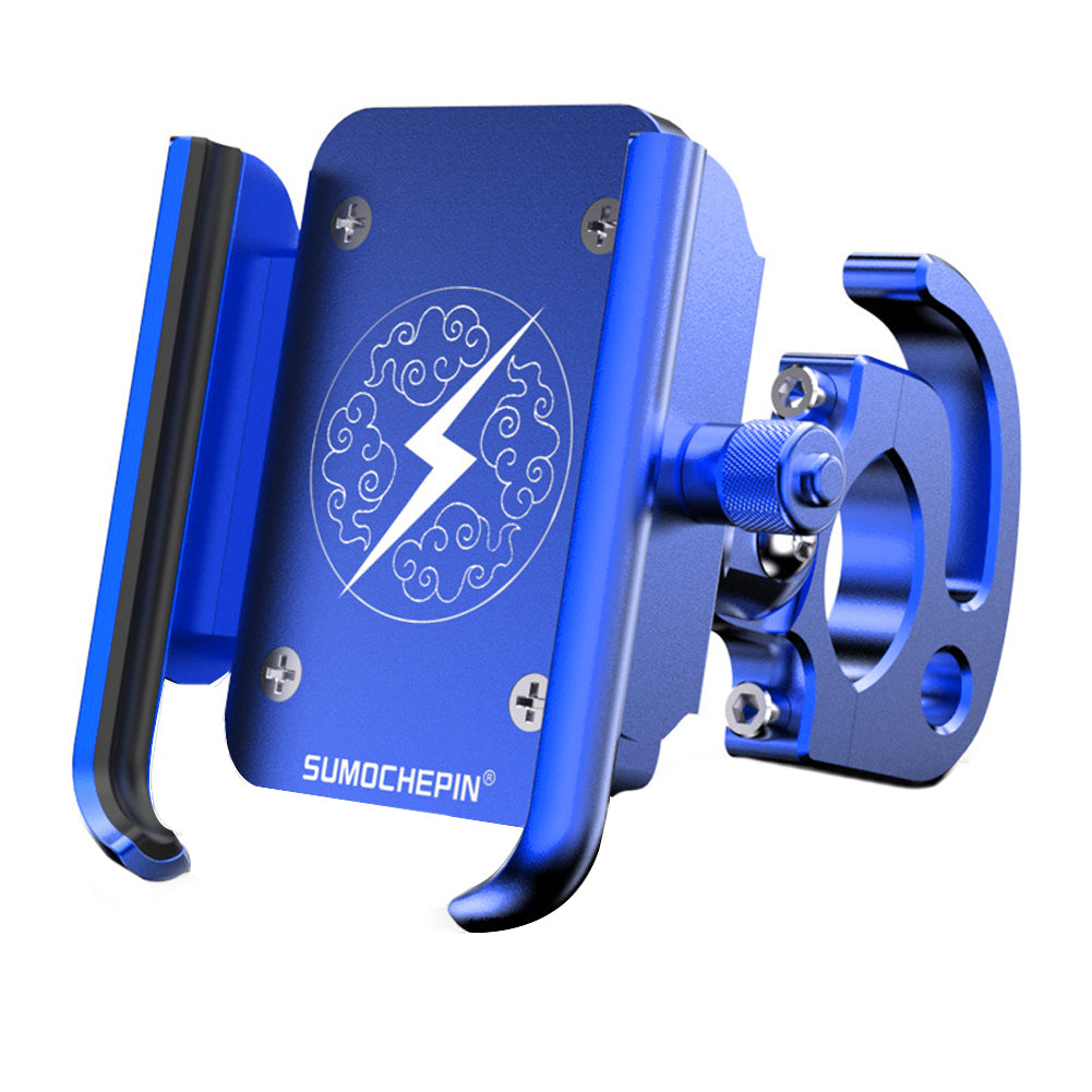Universal CNC Aluminum Alloy Bicycle MTB Bike Rotation Phone Rack Bracket Holder