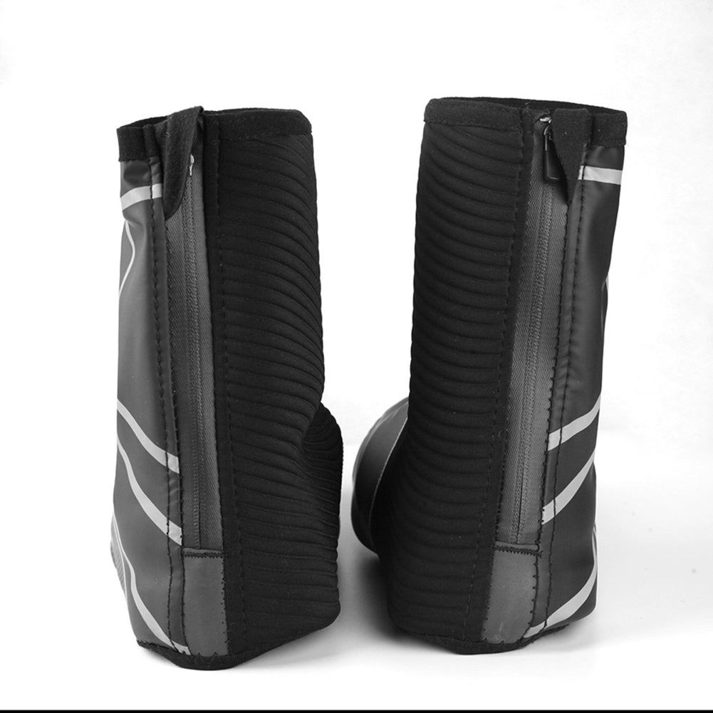Winter Warm Waterproof Windproof Cycling Shoes Cover Bicycle Bike Overshoes