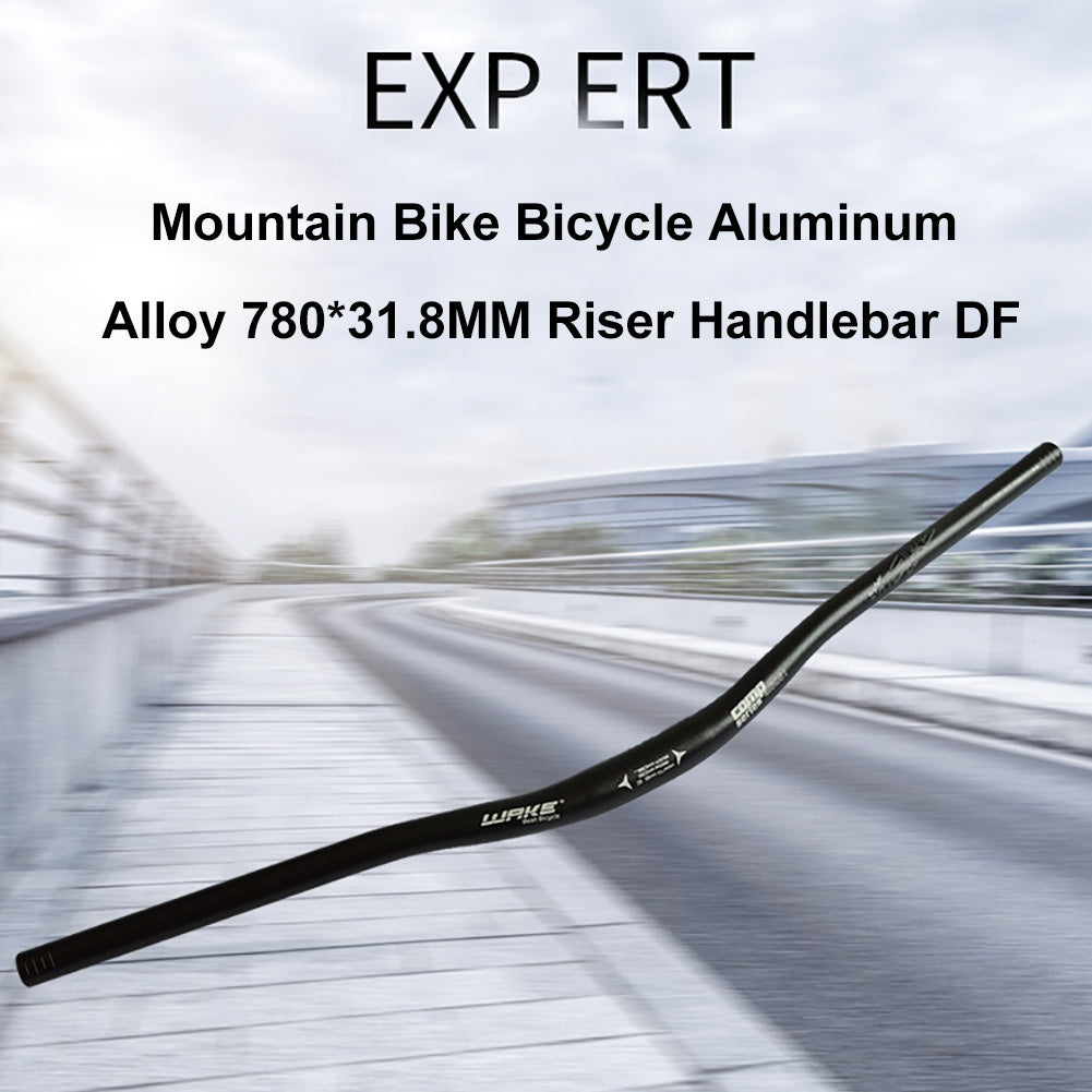 780x31.8mm Lightweight Aluminum Alloy MTB Mountain Bike Riser Bicycle Handlebar
