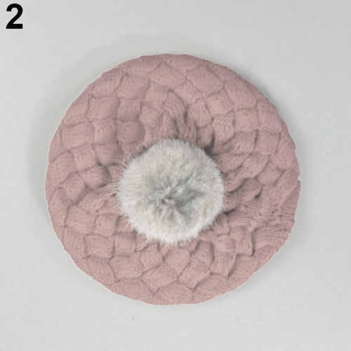 Cute Baby Infant Girls Boys Toddler Winter Warm Knitted Crochet Hat Beanie Cap