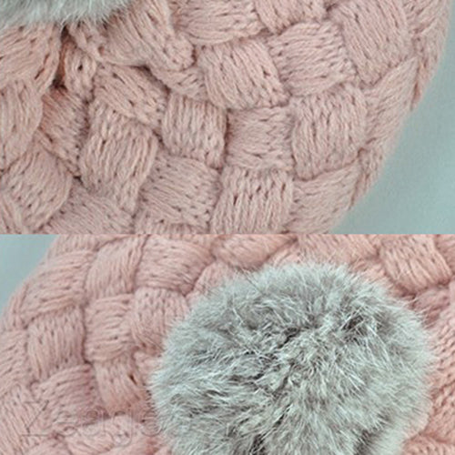 Cute Baby Infant Girls Boys Toddler Winter Warm Knitted Crochet Hat Beanie Cap