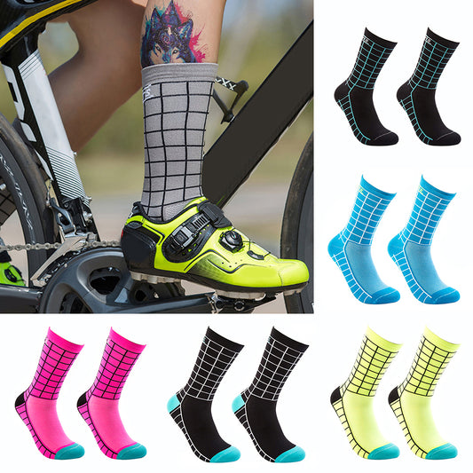 Running Cycling Men Women Breathable Sports Outdoor Basketball Mid Calf Socks