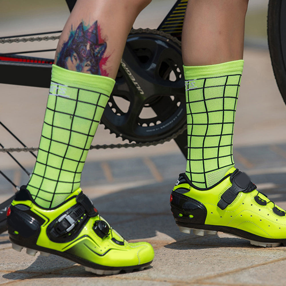 Running Cycling Men Women Breathable Sports Outdoor Basketball Mid Calf Socks