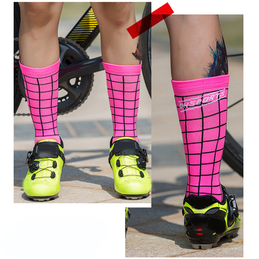 Running Cycling Men Women Breathable Sports Outdoor Basketball Mid Calf Socks