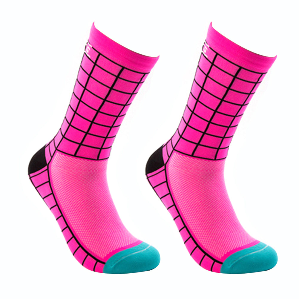 Running Cycling Men Women Breathable Sports Outdoor Basketball Mid Calf Socks