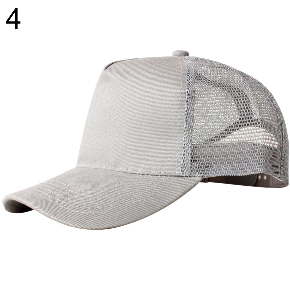 Adjustable Unisex Outdoor Sport Tennis Golf Mesh Baseball Cap Snapback Hat