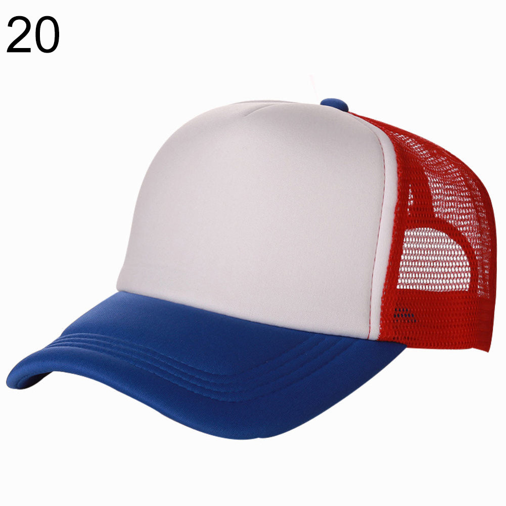 Adjustable Unisex Outdoor Sport Tennis Golf Mesh Baseball Cap Snapback Hat