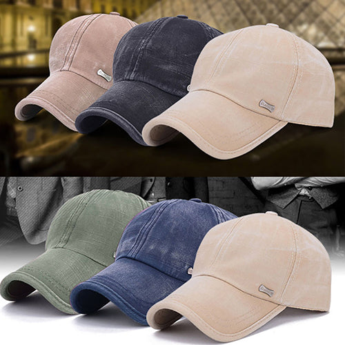 Men Women Adjustable Plain Baseball Cap Trucker Cap Sport Snapback Hip-hop Hat