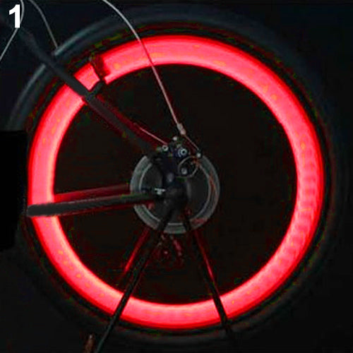 Safety Bright Bike Bicycle Cycling Car Wheel Tire Tyre LED Spoke Light Lamp