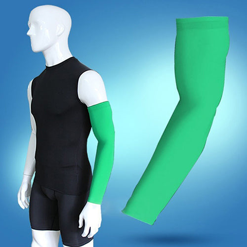 Elastic Solid Sport Protector Cycling Basketball Gym Arm Sleeves Guard Cover