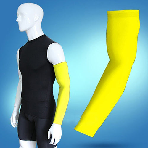 Elastic Solid Sport Protector Cycling Basketball Gym Arm Sleeves Guard Cover