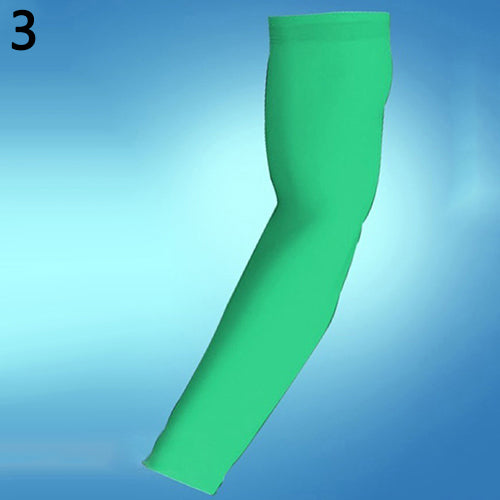 Elastic Solid Sport Protector Cycling Basketball Gym Arm Sleeves Guard Cover