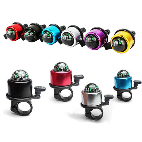 Durable Cycling Alarm Warning Ring-down Horn Bike Bicycle Bell with Compass