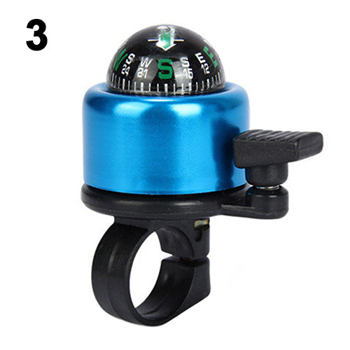 Durable Cycling Alarm Warning Ring-down Horn Bike Bicycle Bell with Compass