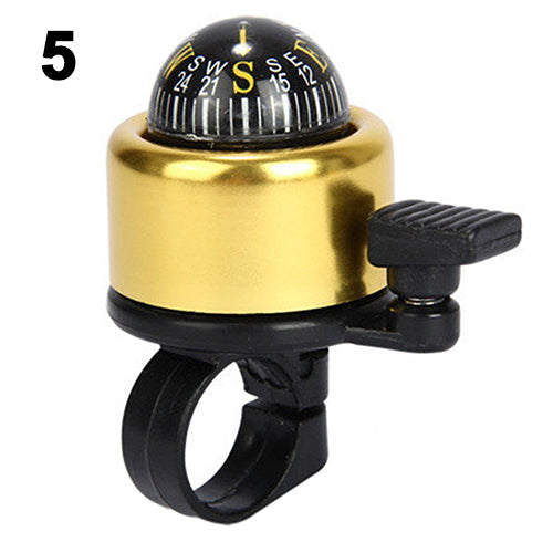 Durable Cycling Alarm Warning Ring-down Horn Bike Bicycle Bell with Compass