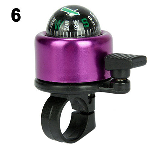 Durable Cycling Alarm Warning Ring-down Horn Bike Bicycle Bell with Compass