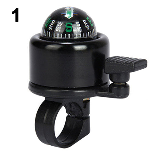 Durable Cycling Alarm Warning Ring-down Horn Bike Bicycle Bell with Compass