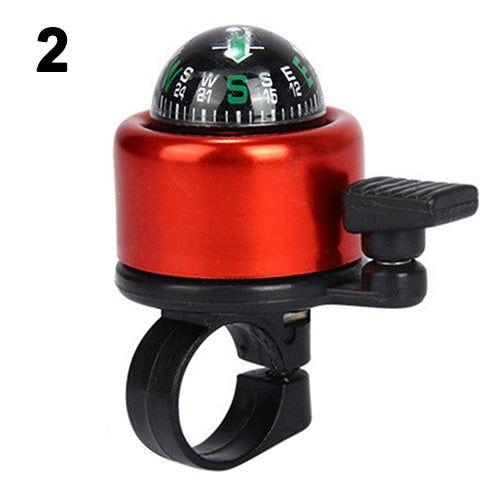 Durable Cycling Alarm Warning Ring-down Horn Bike Bicycle Bell with Compass