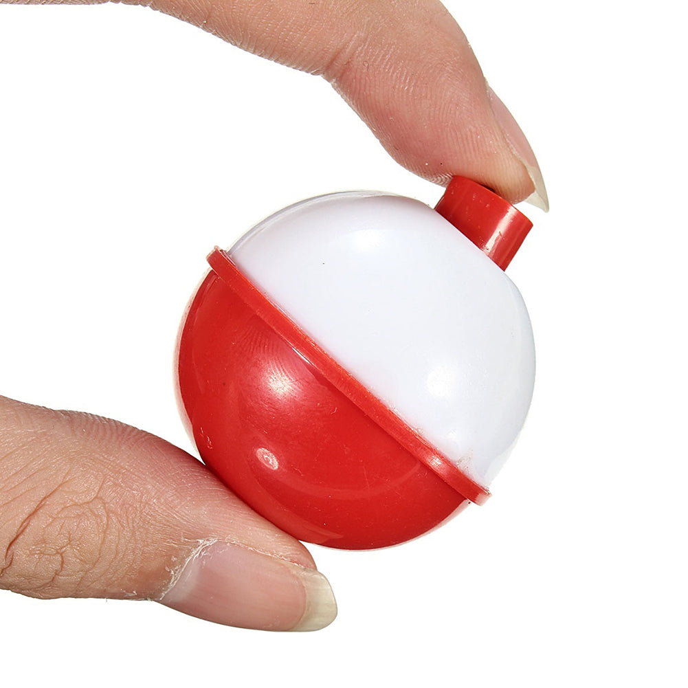 8Pcs/Set 4 Sizes Plastic Sea Fishing Round Float Bobbers Drift Bait Indicator