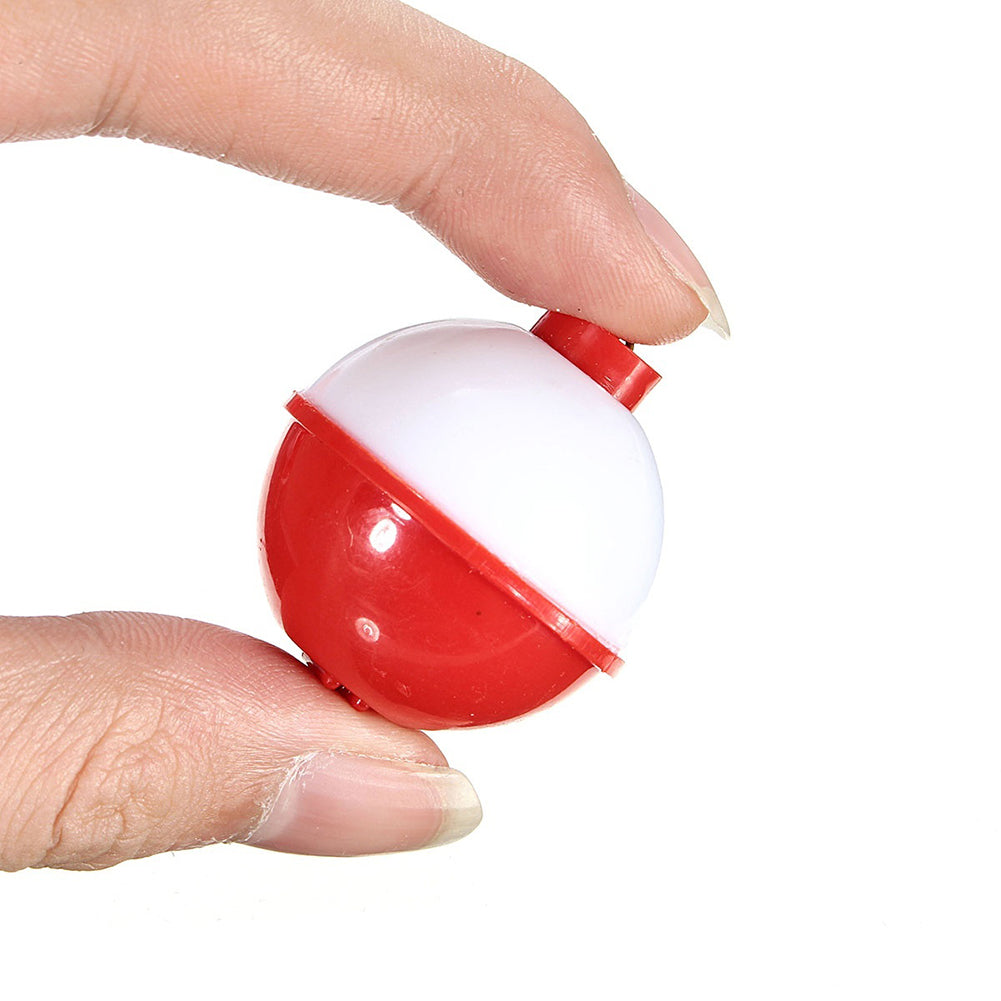 8Pcs/Set 4 Sizes Plastic Sea Fishing Round Float Bobbers Drift Bait Indicator