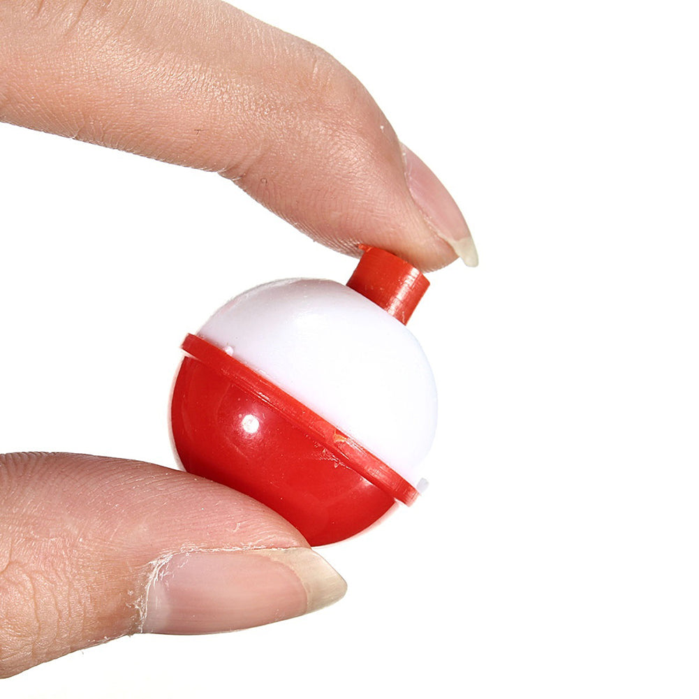 8Pcs/Set 4 Sizes Plastic Sea Fishing Round Float Bobbers Drift Bait Indicator