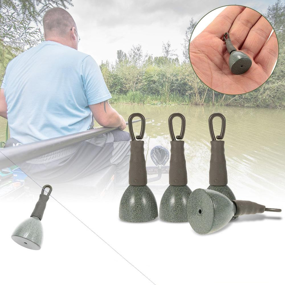 Fashion Lightweight Back Fish Line Secure Clips Nano-coating Fishing Leads Tool