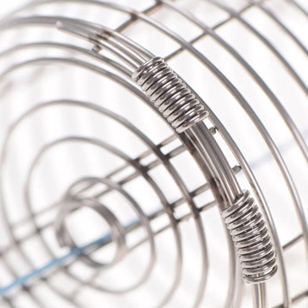 5Pcs Fishing Holder Baskets Stainless Steel Fish Lure Cage Trap Bait Feeder