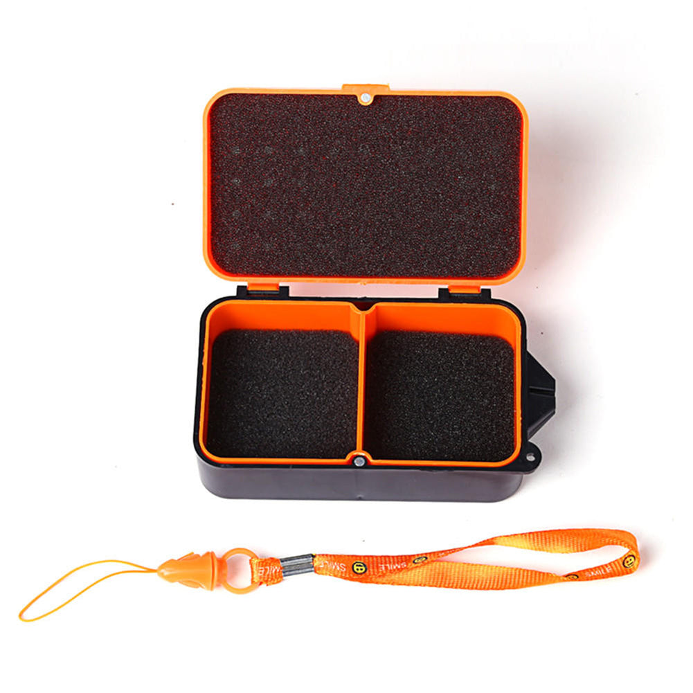 Portable Earthworm Red Worm Fishing Bait Tackle Alive Lure Storage Case Box