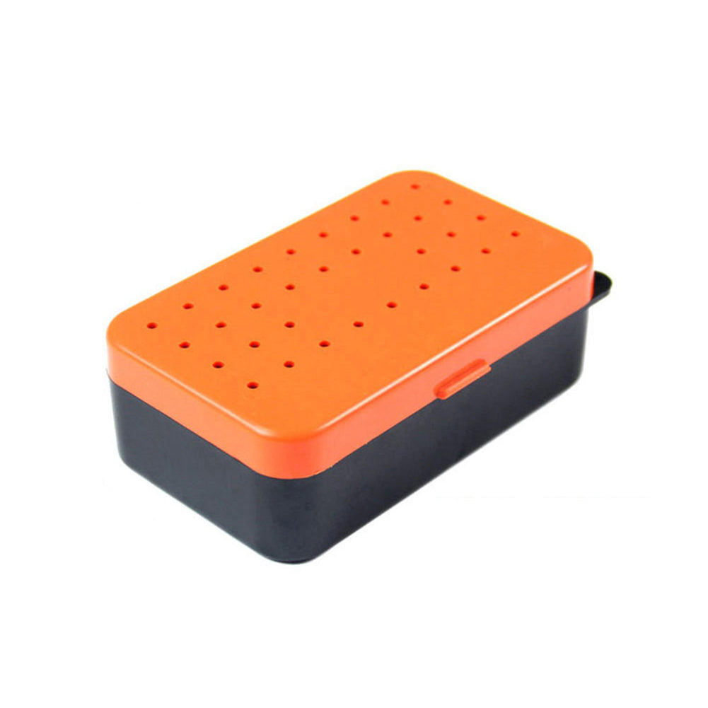 Portable Earthworm Red Worm Fishing Bait Tackle Alive Lure Storage Case Box