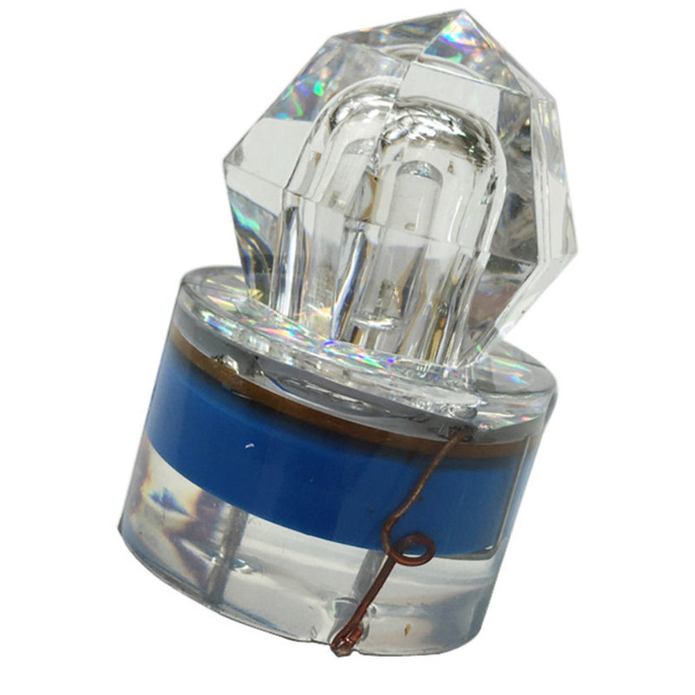 LED Deep Sea Underwater Diamond Flashing Fishing Light Squid Strobe Bait Lure