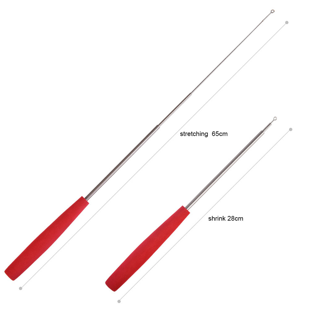 Portable Mini Telescopic Small Fish Goldfish Shrimp Fishing Rod with EVA Handle