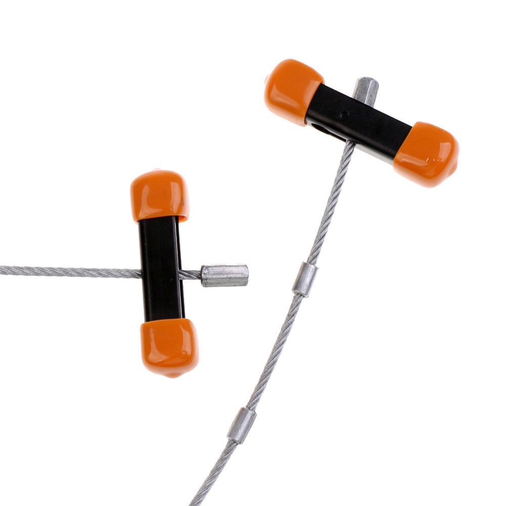 Stainless Steel Wire Compound Bow Press L Brackets Archery Shooting Hunting Tool