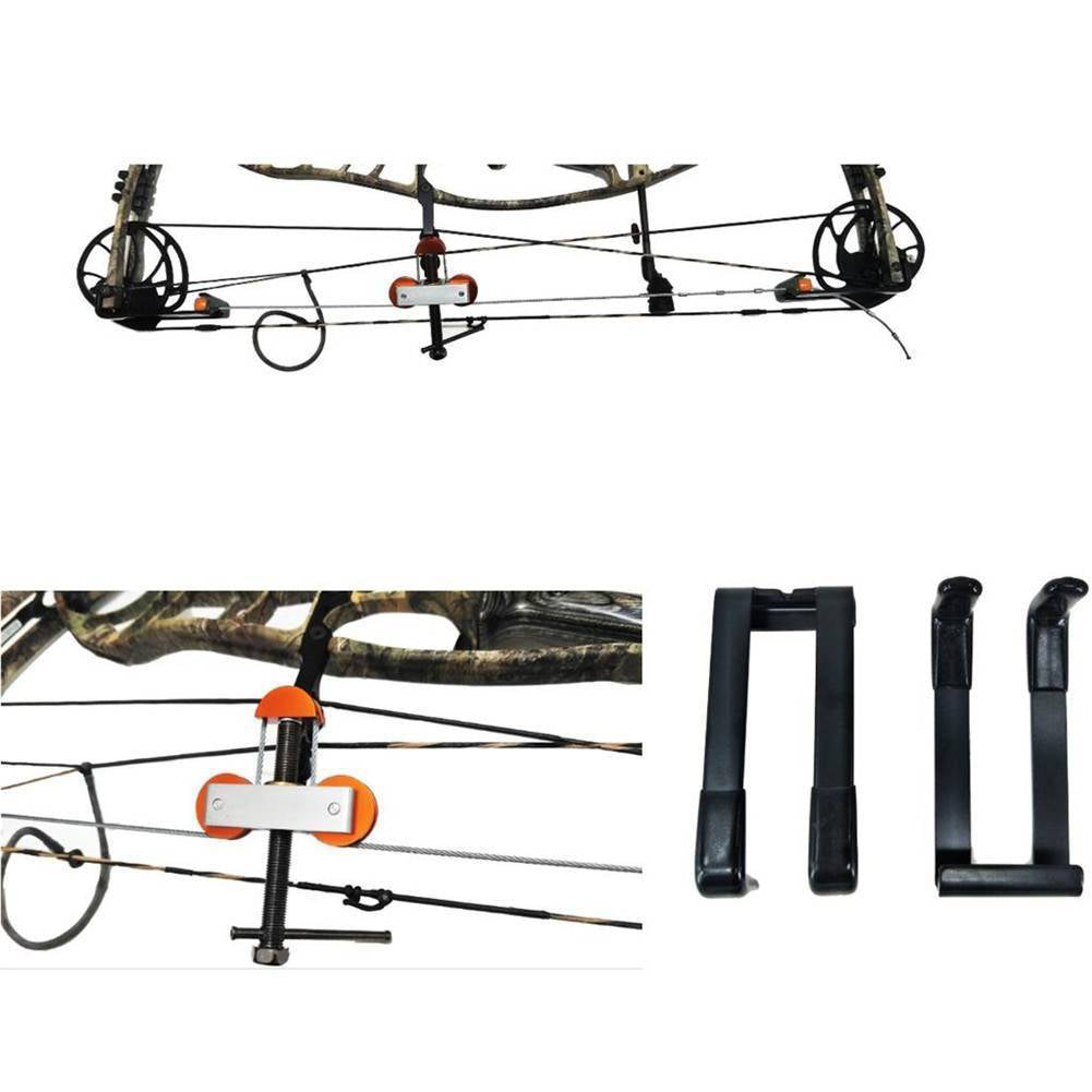 Stainless Steel Wire Compound Bow Press L Brackets Archery Shooting Hunting Tool