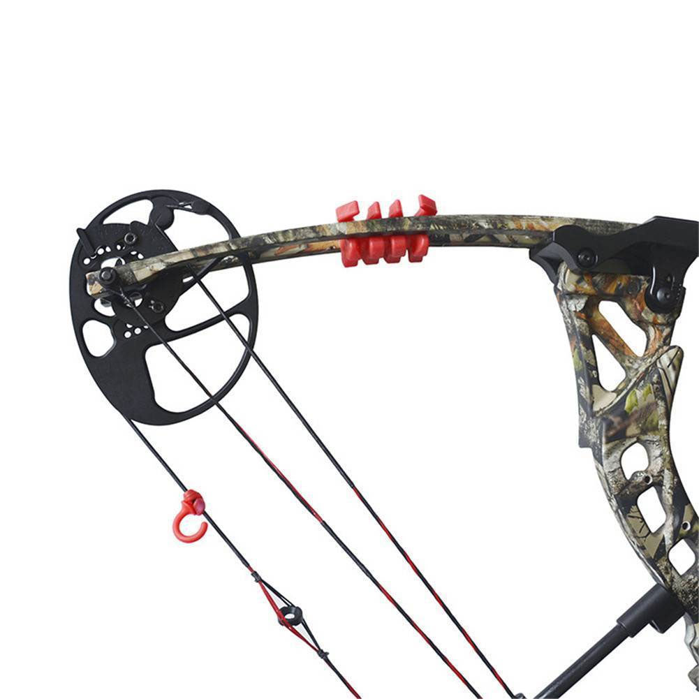 2Pcs Compound Bow Limbsaver Stabilizer Super Quad Split Limb Vibration Dampener