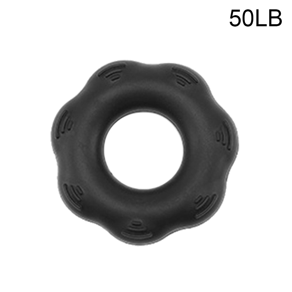 Hand Massage Grip Finger Strength Exercise Training Rehabilitation Silicone Ring
