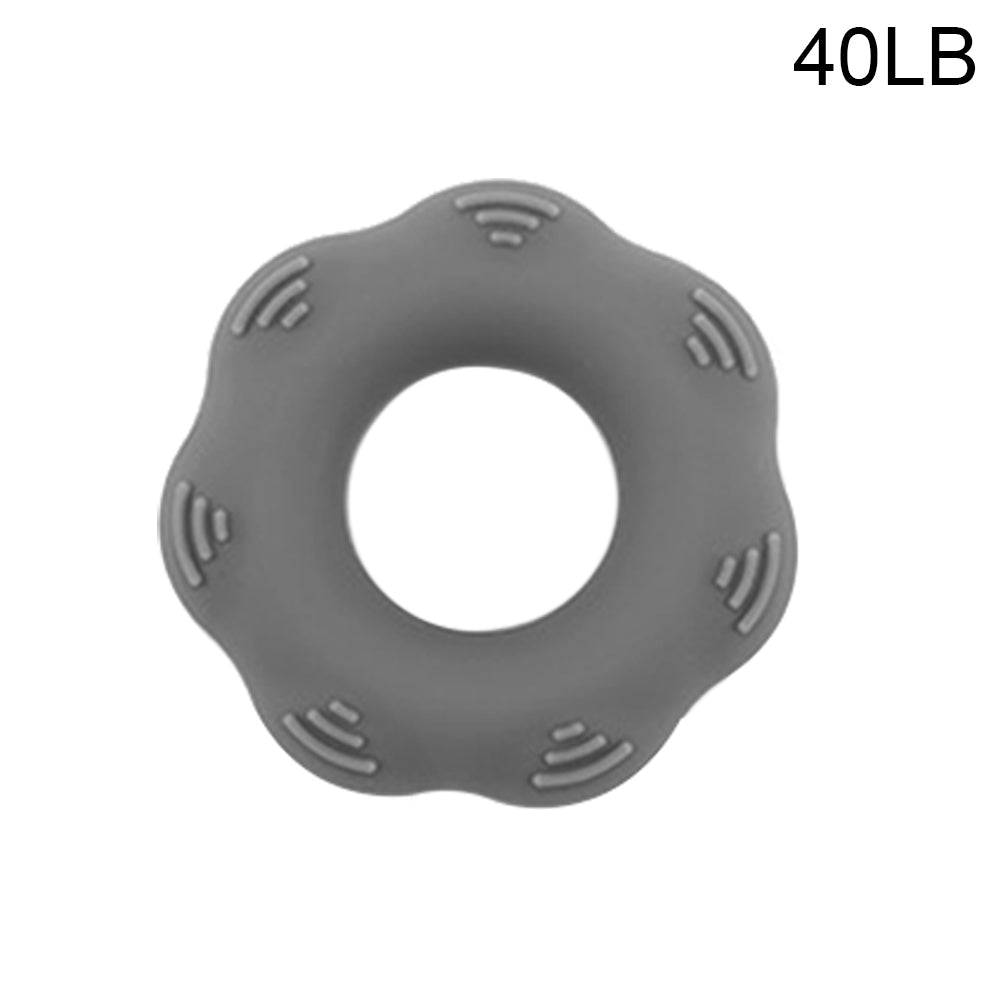 Hand Massage Grip Finger Strength Exercise Training Rehabilitation Silicone Ring